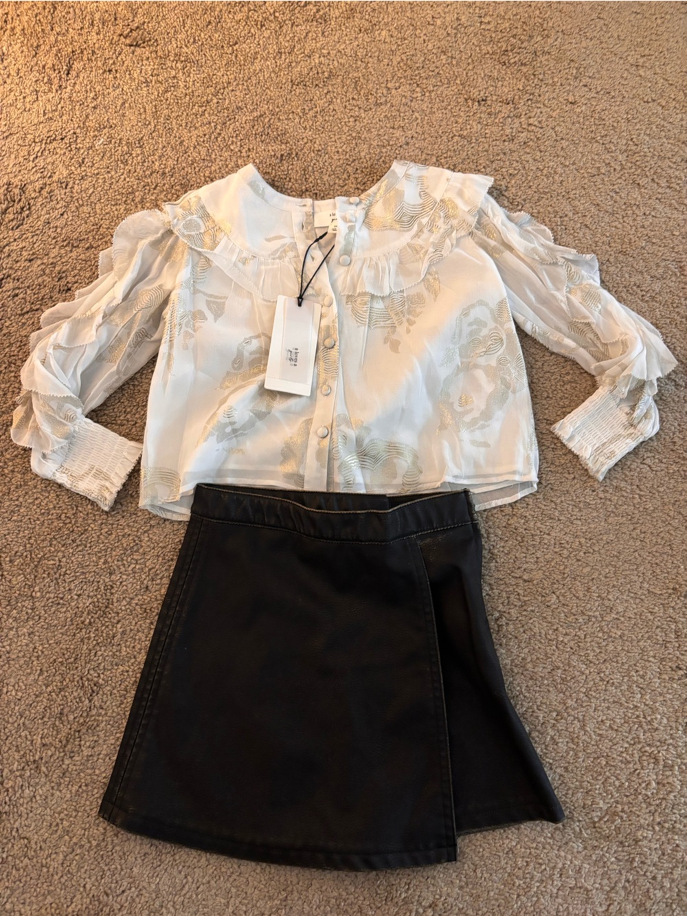 Girls picture day outfit